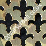 Solid Brass Fleur De Lys Grille