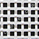 white interwoven effect square